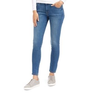 WARP + WEFT JFK New York City Skinny Jeans Mid Wash 28x31